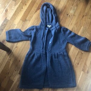 Button sweater with hoodie Forever 21 size M